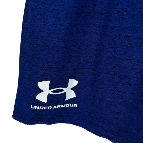 Under Armour Mens 3X-Large Rival Terry 6” Shorts Loose Fit Drawstring Pocket New - Picture 2 of 5